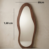 Espejo de Cuerpo Entero "Silueta de Madera"