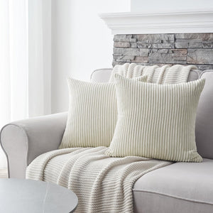 COJIN  DE TELA SUAVE MODERNA COTELE 45 X 45 RELLENOS