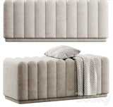 Banqueta Decorativa Modelo Ribeteado