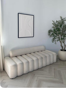 Banqueta Decorativa Modelo Ribeteado