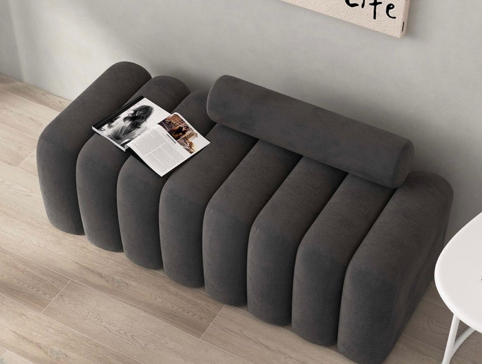 Banqueta Decorativa Modelo Ribeteado