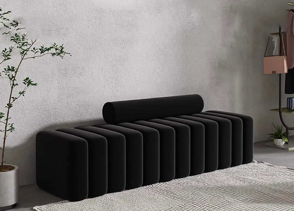 Banqueta Decorativa Modelo Ribeteado