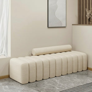 Banqueta Decorativa Modelo Ribeteado