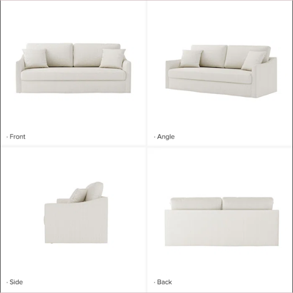 SOFA III CUERPOS CON FUNDA EMMA