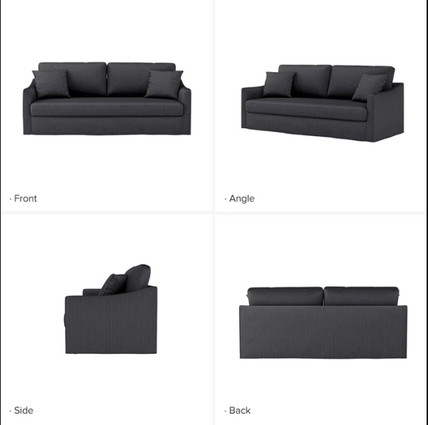 SOFA III CUERPOS CON FUNDA EMMA