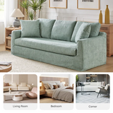 SOFA CON FUNDA FACIL DE LAVAR MODELO ALICE