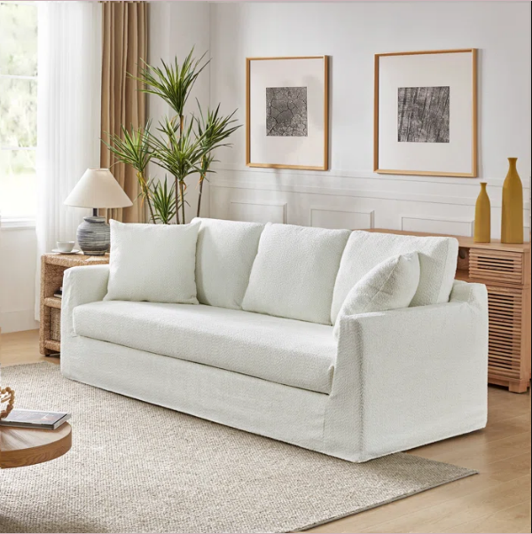 SOFA CON FUNDA FACIL DE LAVAR MODELO ALICE