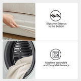 SOFA III CUERPOS CON FUNDA EMMA