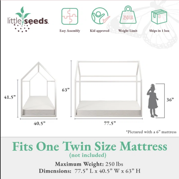 cama infantil montessori casita