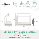 cama infantil montessori casita