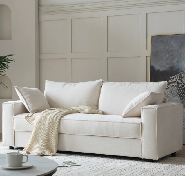 SOFA DOS CUERPOS COMODO MODELO JULIETA