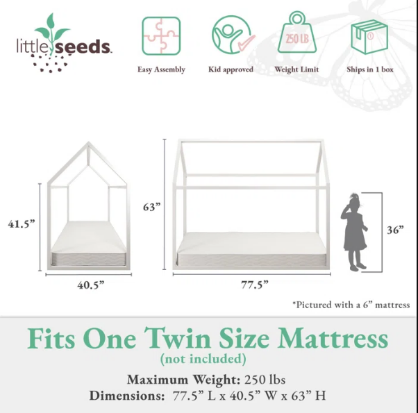 cama infantil montessori casita