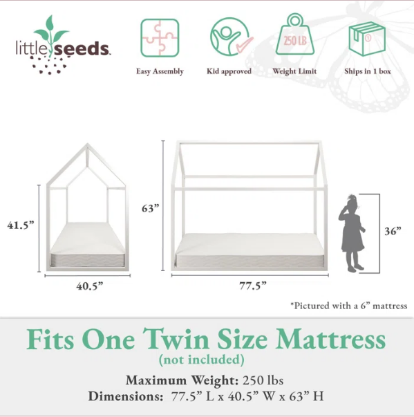 cama infantil montessori casita